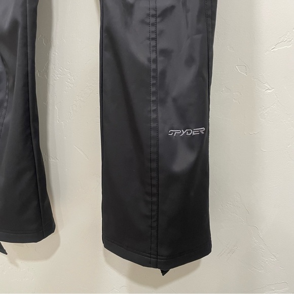 Spyder XTL Women's 8 Black Snow Pant Countess Bonded Stretch Sleek Winter Skiing - Picture 12 of 16